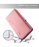 Samsung Galaxy Note 9 Book Cover met Spiegel Roze Goud