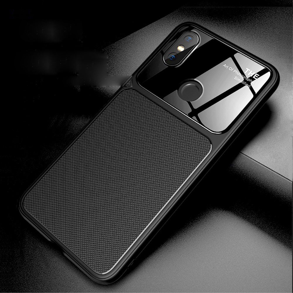 Xiaomi Mi A2 TPU met Tempered Glass Hoesje Blauw afbeelding 8