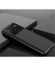 Xiaomi Mi 8 TPU met Tempered Glass Hoesje Zwart