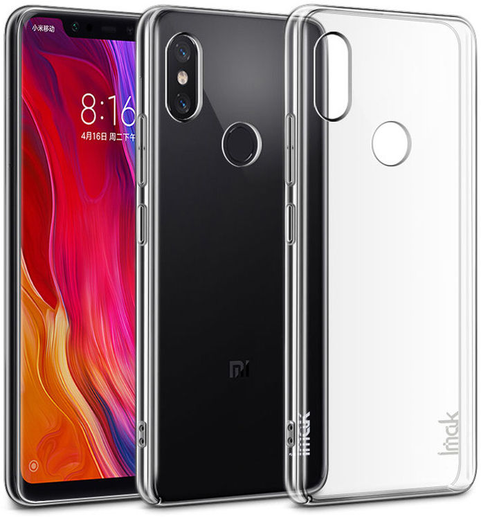 IMAK Crystal II Pro Xiaomi Mi 8 Hoesje met Screenprotector afbeelding 2