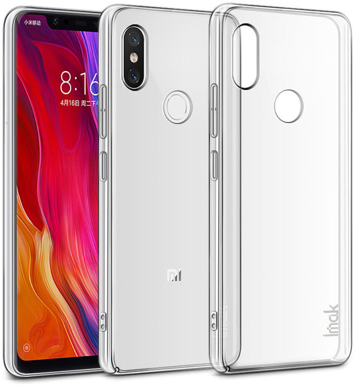 IMAK Crystal II Pro Xiaomi Mi 8 Hoesje met Screenprotector afbeelding 3