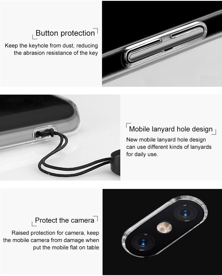 IMAK Crystal II Pro Xiaomi Mi 8 Hoesje met Screenprotector afbeelding 6