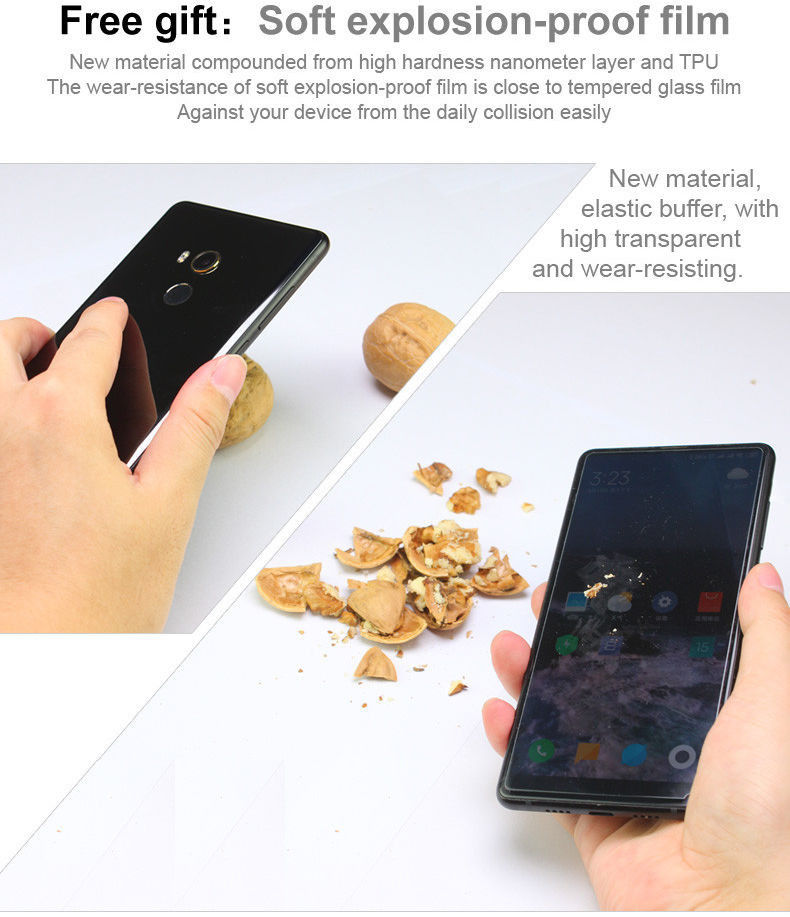 IMAK Crystal II Pro Xiaomi Mi 8 Hoesje met Screenprotector afbeelding 8