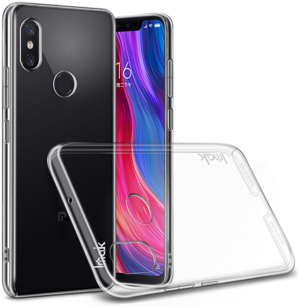 IMAK Crystal II Pro Xiaomi Mi 8 Hoesje met Screenprotector afbeelding 1