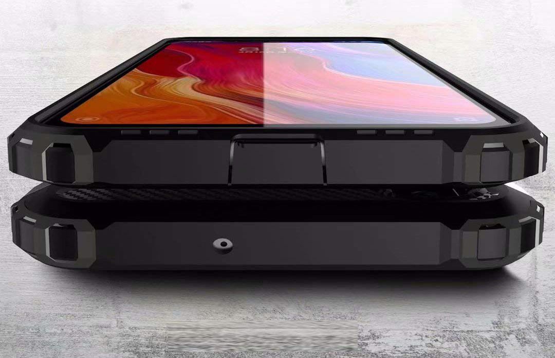 Xiaomi Mi 8 Hybride Hoesje Zwart afbeelding 2