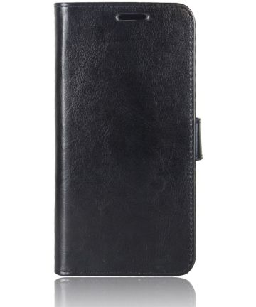 Xiaomi Mi 8 SE Portemonnee Hoesje met Standaard Zwart Hoesjes