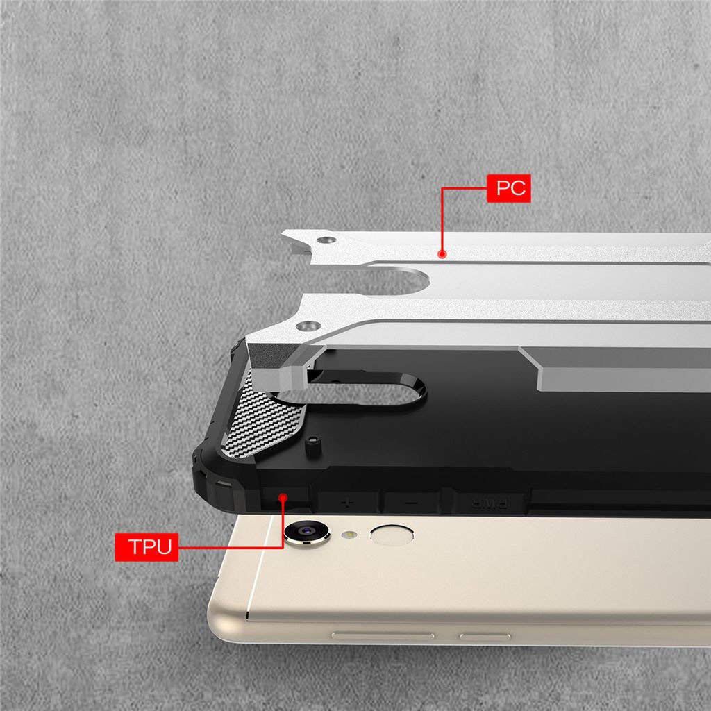 Xiaomi Redmi 5 Plus Hybride Hoesje Zwart afbeelding 3