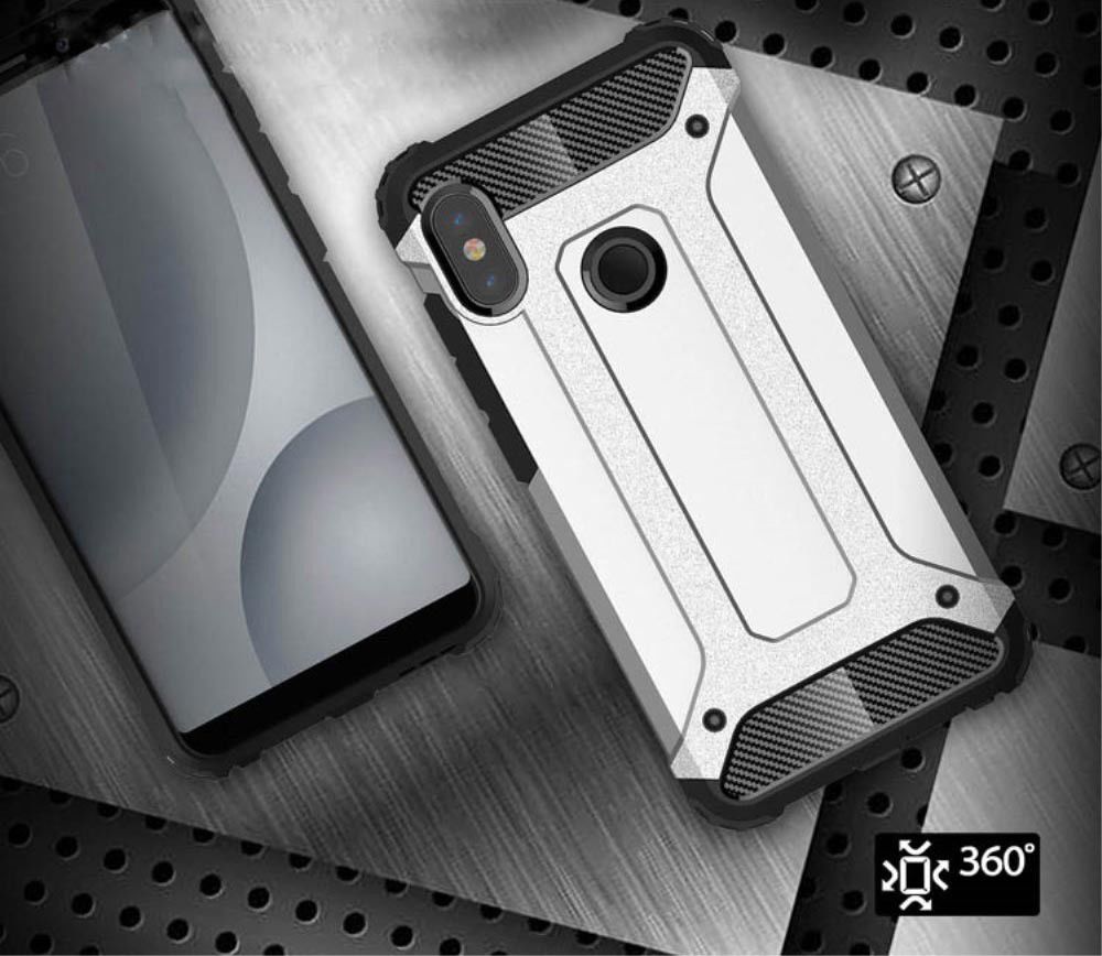 Xiaomi Redmi Note 5 Hybride Hoesje Zwart afbeelding 7
