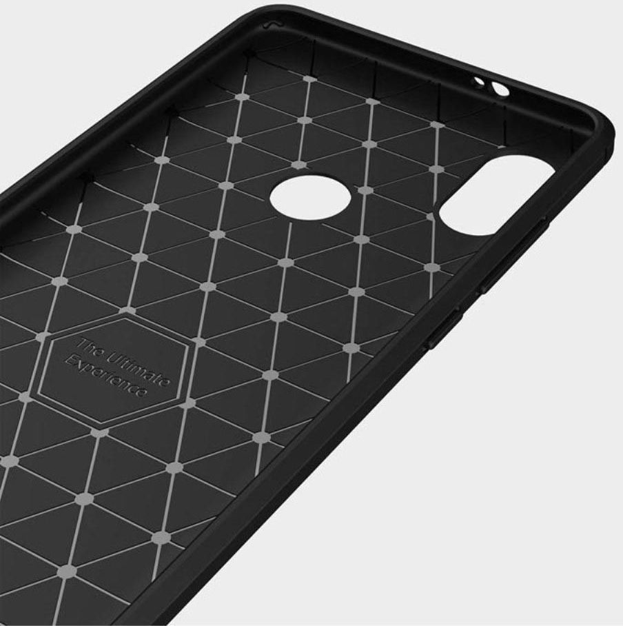 Xiaomi Redmi Note 5 Geborsteld TPU Hoesje Zwart afbeelding 9