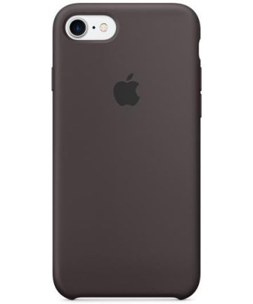 Originele Apple iPhone 8 / 7 Silicone Case Cocoa Hoesjes