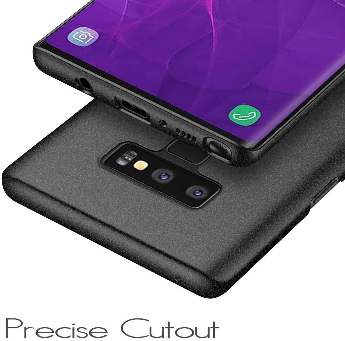 Samsung Galaxy Note 9 Hoesje Zwart afbeelding 4