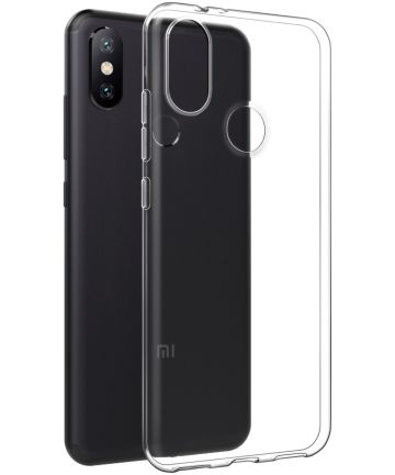 Xiaomi Mi A2 Hoesje Dun TPU Transparant Hoesjes