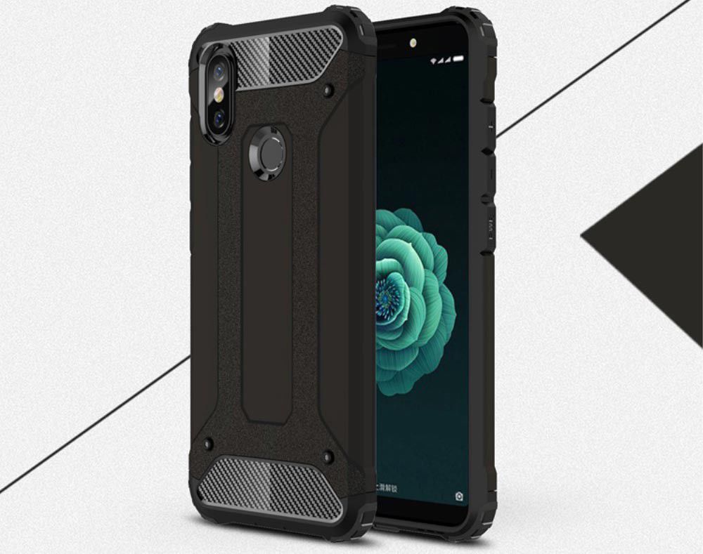 Xiaomi Mi A2 Hybride Hoesje Zwart afbeelding 10