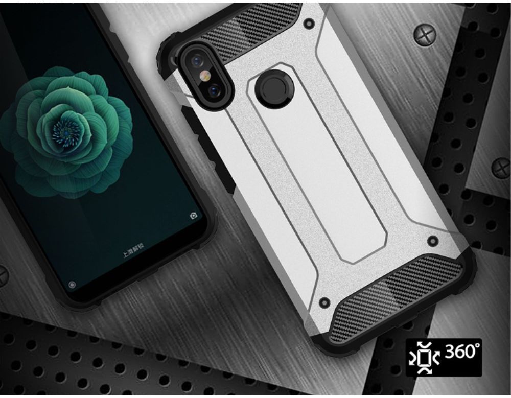 Xiaomi Mi A2 Hybride Hoesje Zwart afbeelding 7