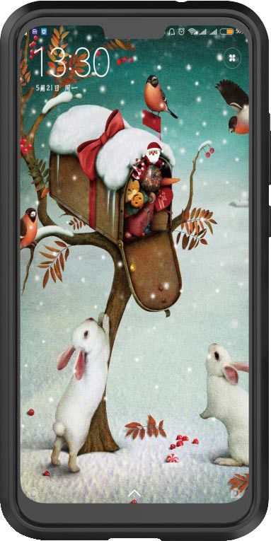 Xiaomi Mi A2 Lite Hybride Hoesje met Standaard Zwart afbeelding 6