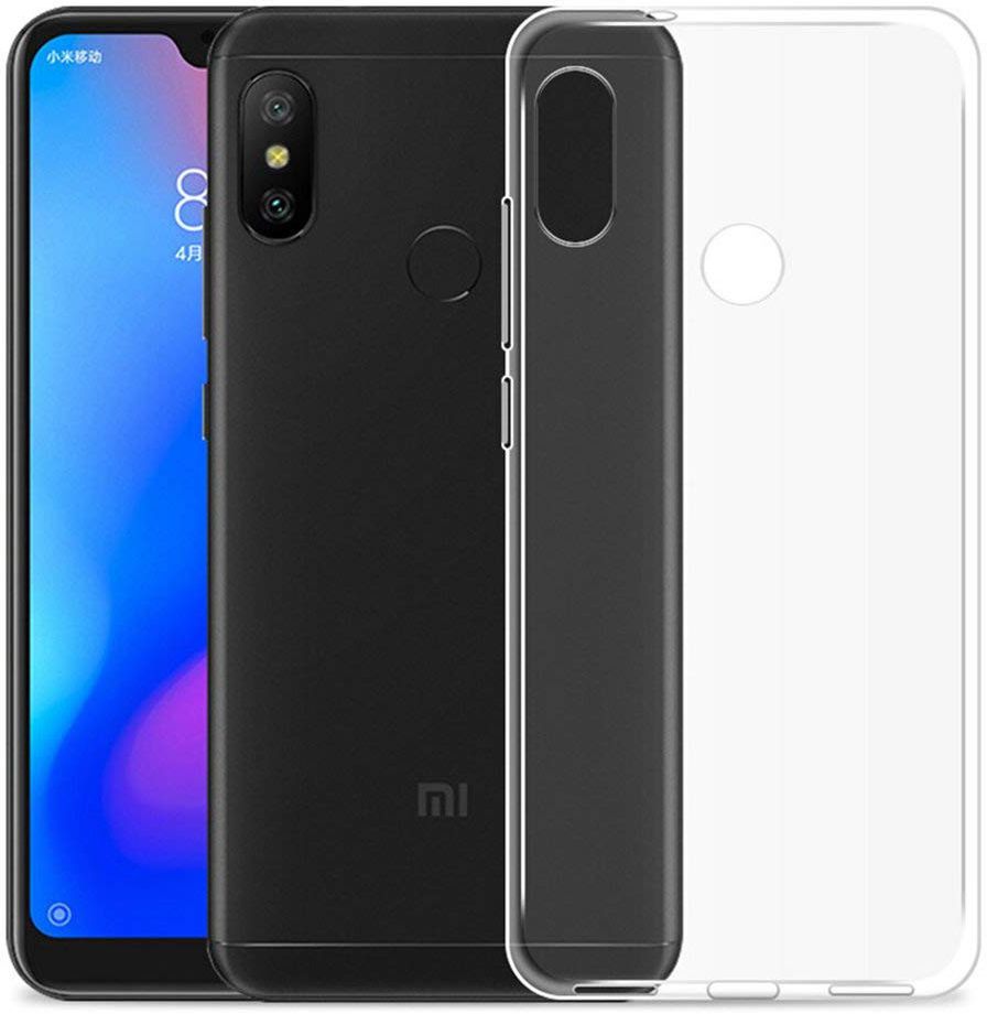 Xiaomi Mi A2 Lite Hoesje Dun TPU Transparant afbeelding 1