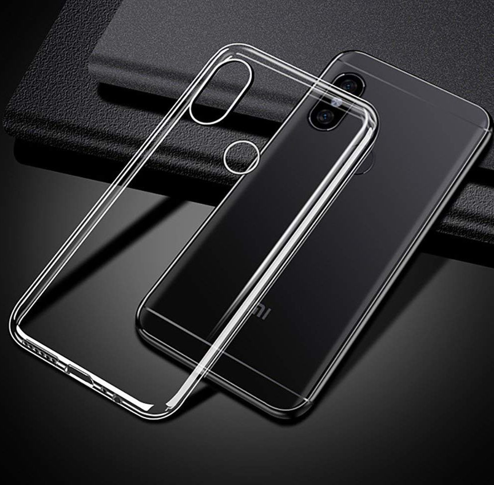 Xiaomi Mi A2 Lite Hoesje Dun TPU Transparant afbeelding 2