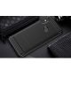 Xiaomi Mi A2 Lite Geborsteld TPU Hoesje Zwart