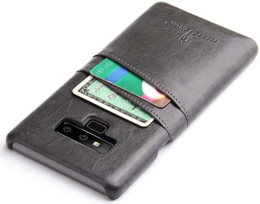 Samsung Galaxy Note 9 Back Cover met Kunstlederen Coating afbeelding 2