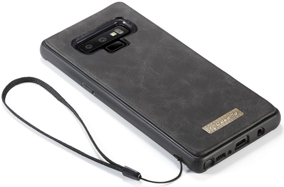 Samsung Galaxy Note 9 Leren 2-in-1 Portemonnee Hoesje Zwart afbeelding 21