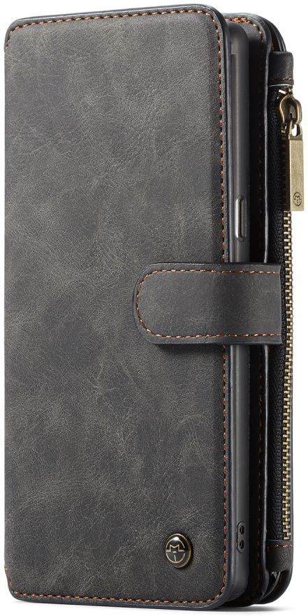 Samsung Galaxy Note 9 Leren 2-in-1 Portemonnee Hoesje Zwart afbeelding 3