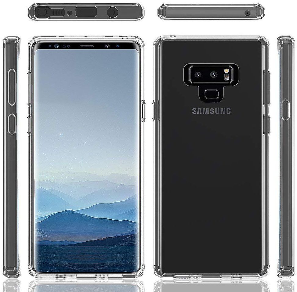 Samsung Galaxy Note 9 Hoesje Armor Backcover Transparant afbeelding 4