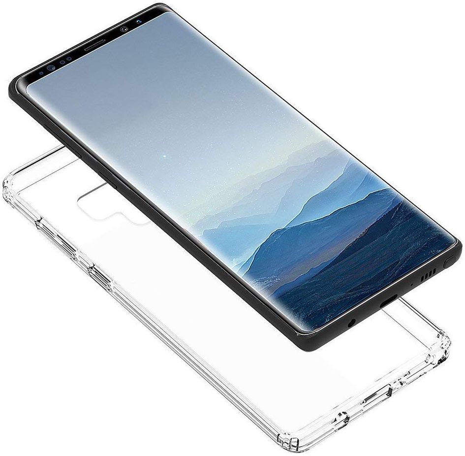 Samsung Galaxy Note 9 Hoesje Armor Backcover Transparant afbeelding 6