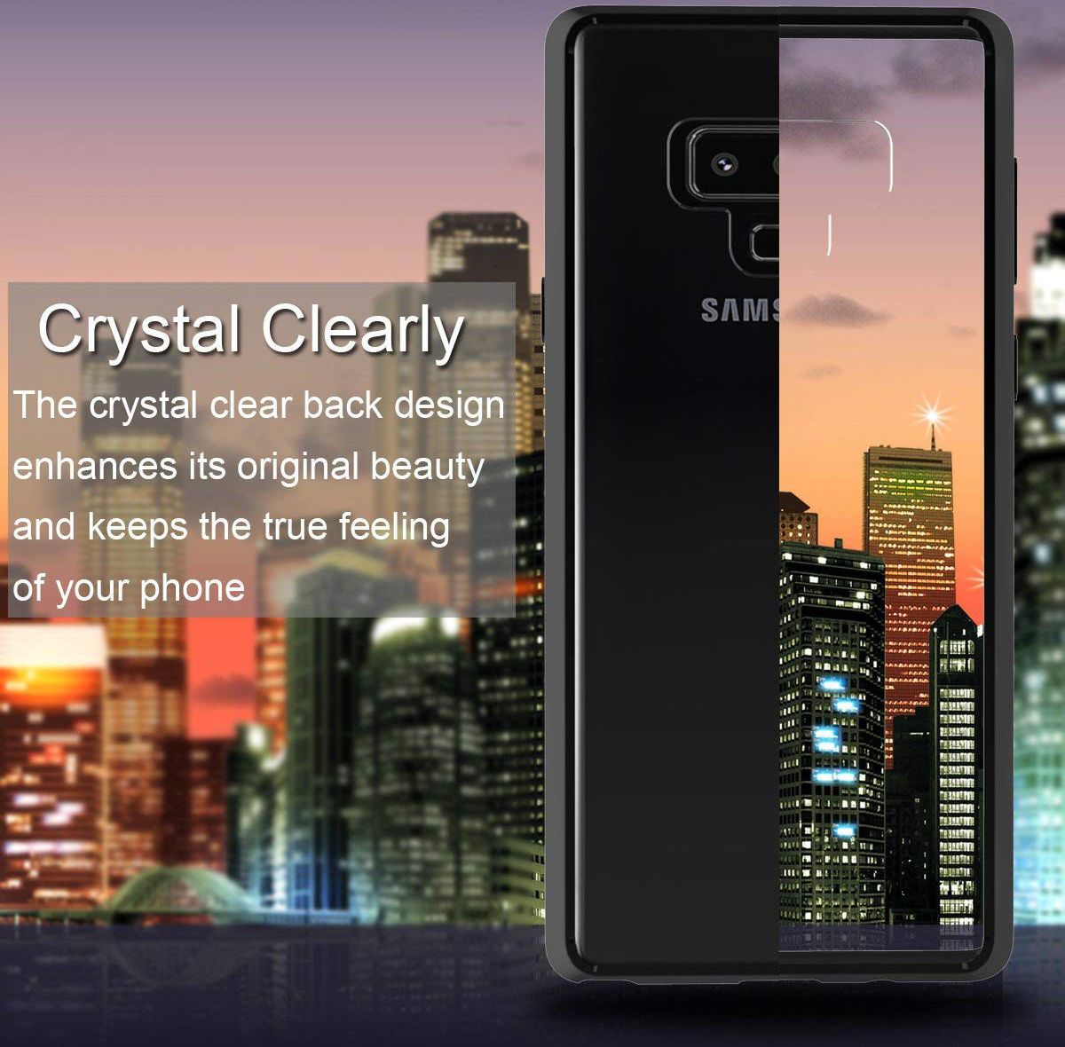Samsung Galaxy Note 9 Hoesje Armor Backcover Zwart afbeelding 7