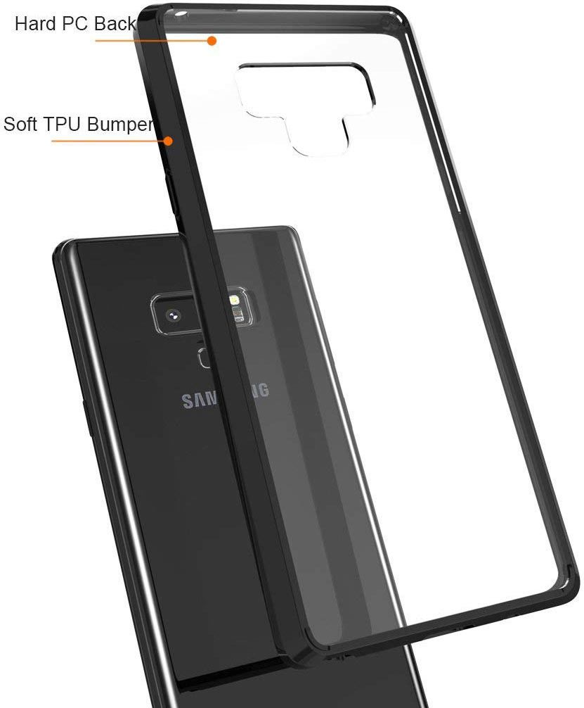 Samsung Galaxy Note 9 Hoesje Armor Backcover Zwart afbeelding 2