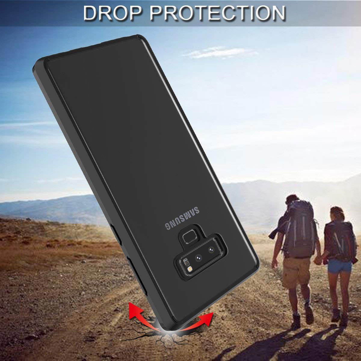 Samsung Galaxy Note 9 Hoesje Armor Backcover Zwart afbeelding 3