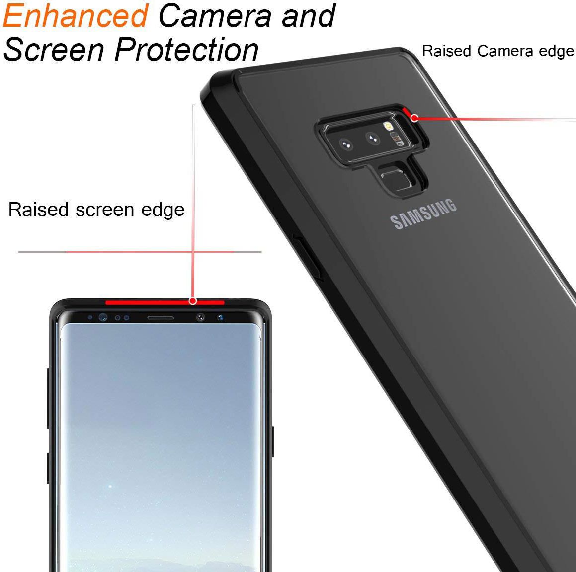Samsung Galaxy Note 9 Hoesje Armor Backcover Zwart afbeelding 5