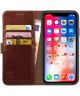 Rosso Element Apple iPhone XR Hoesje Book Cover Bruin