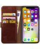 Rosso Element Apple iPhone XS Max Hoesje Book Cover Bruin