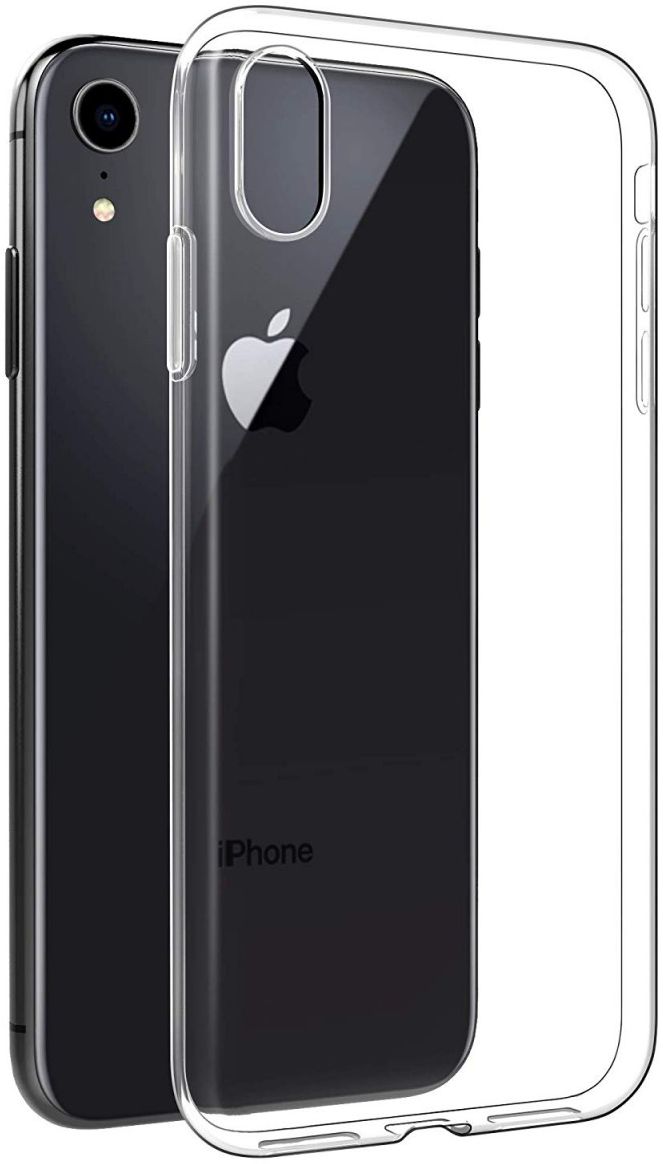Apple iPhone XR Hoesje Dun TPU Transparant afbeelding 1