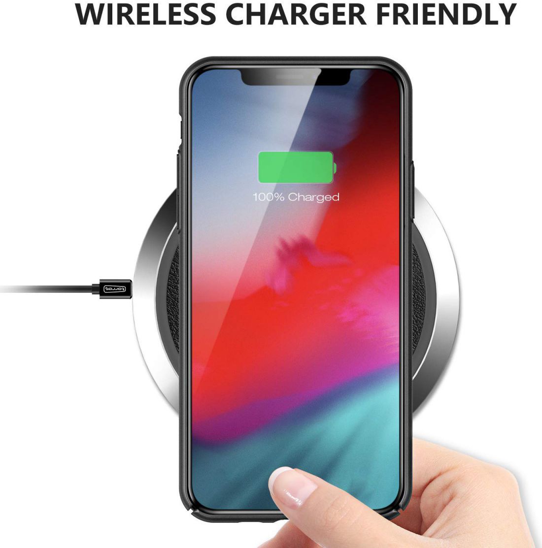 Apple iPhone XR TPU Hoesje Zwart afbeelding 3