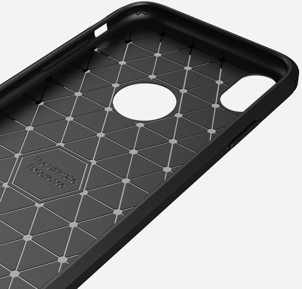 Apple iPhone XR Geborsteld TPU Hoesje Rood afbeelding 9