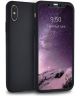 Apple iPhone XS Full Cover Hard Case met Tempered Glass Zwart