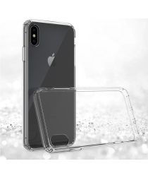 Apple iPhone XS Max Hoesje Armor Back Cover Transparant