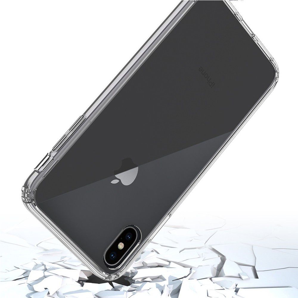 Apple iPhone XS Max Hoesje Armor Back Cover Transparant afbeelding 5
