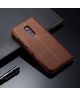 Xiaomi Redmi Note 5 Luxe Portemonnee Hoesje Bruin