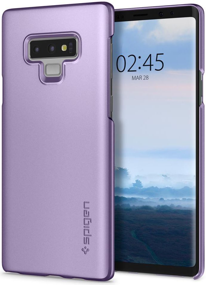 Spigen Thin Fit Hoesje Samsung Galaxy Note 9 Lavender afbeelding 1