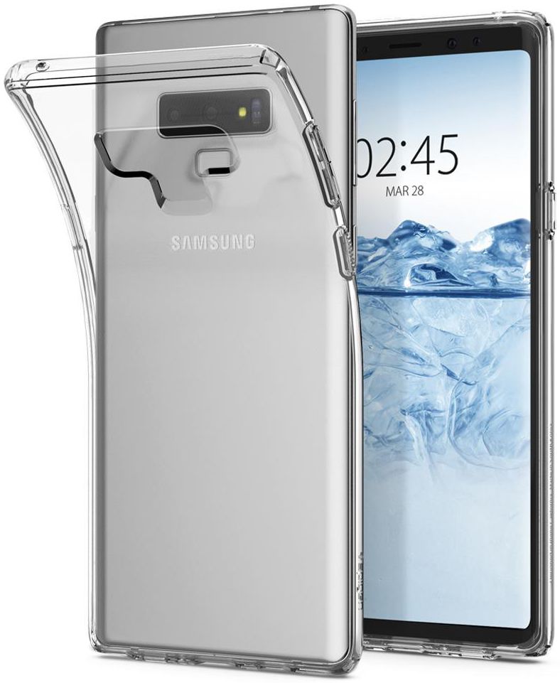 Spigen Liquid Crystal Case Galaxy Note 9 Crystal Clear afbeelding 1