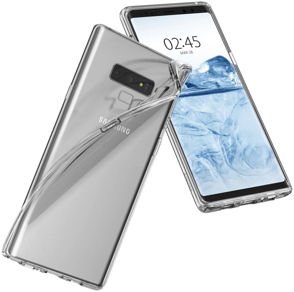 Spigen Liquid Crystal Case Galaxy Note 9 Crystal Clear afbeelding 3