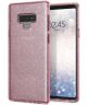 Spigen Liquid Crystal Glitter Galaxy Note 9 Hoesje Rose Quartz