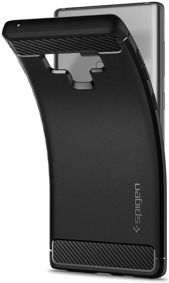 Spigen Rugged Armor Samsung Galaxy Note 9 Matte Black afbeelding 2