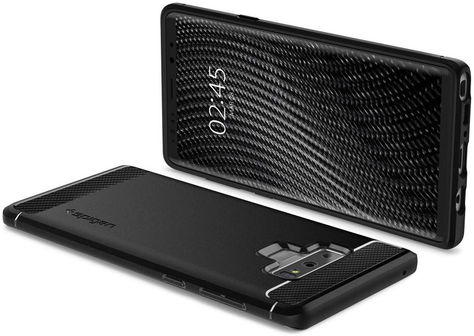 Spigen Rugged Armor Samsung Galaxy Note 9 Matte Black afbeelding 3