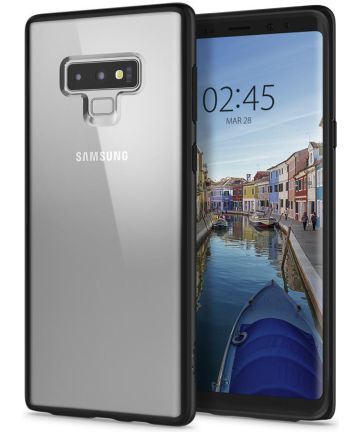 Spigen Ultra Hybrid Case Samsung Galaxy Note 9 Matte Black Hoesjes
