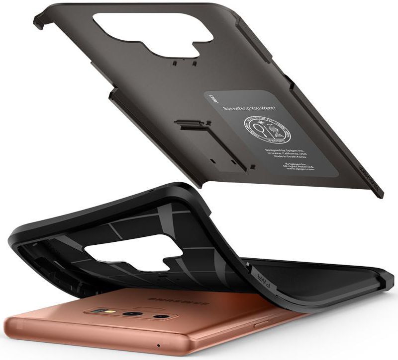 Spigen Tough Armor Case Samsung Galaxy Note 9 Gunmetal afbeelding 2