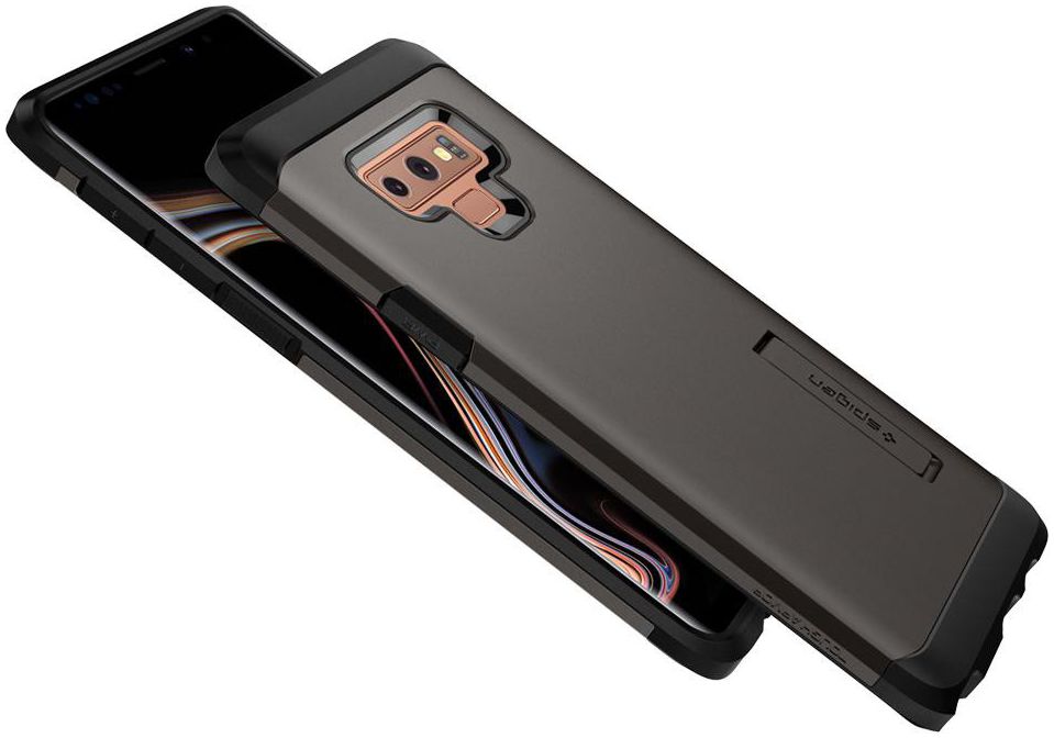 Spigen Tough Armor Case Samsung Galaxy Note 9 Gunmetal afbeelding 5