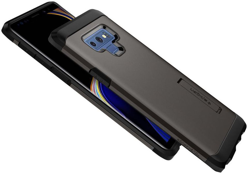 Spigen Tough Armor Case Samsung Galaxy Note 9 Gunmetal afbeelding 13